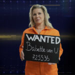 Hier worstelt Babette van Veen mee